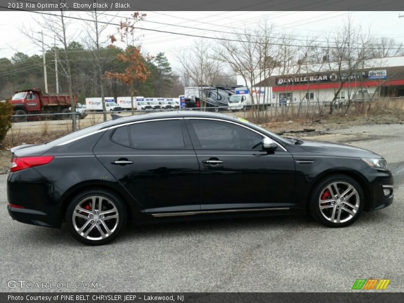 Ebony Black / Black 2013 Kia Optima SX
