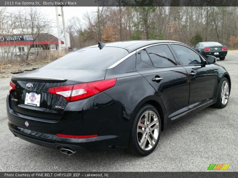 Ebony Black / Black 2013 Kia Optima SX