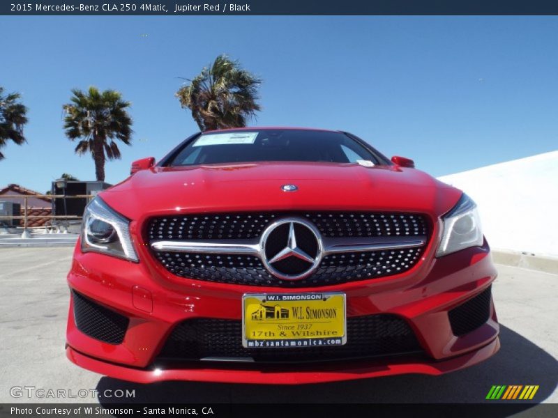 Jupiter Red / Black 2015 Mercedes-Benz CLA 250 4Matic