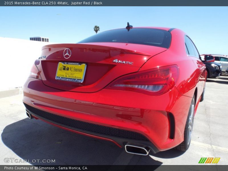 Jupiter Red / Black 2015 Mercedes-Benz CLA 250 4Matic