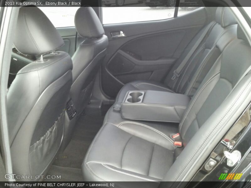 Ebony Black / Black 2013 Kia Optima SX