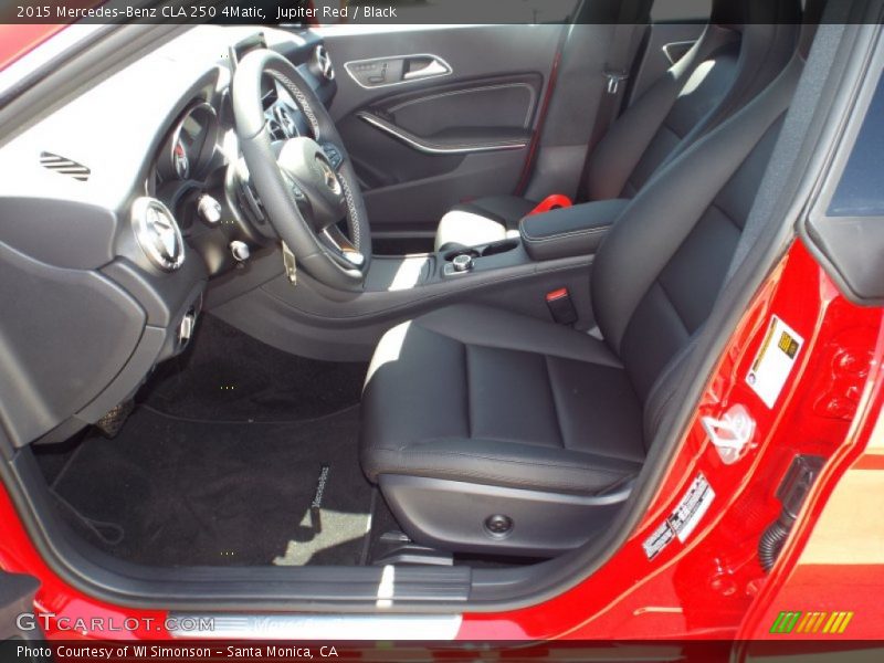 Jupiter Red / Black 2015 Mercedes-Benz CLA 250 4Matic