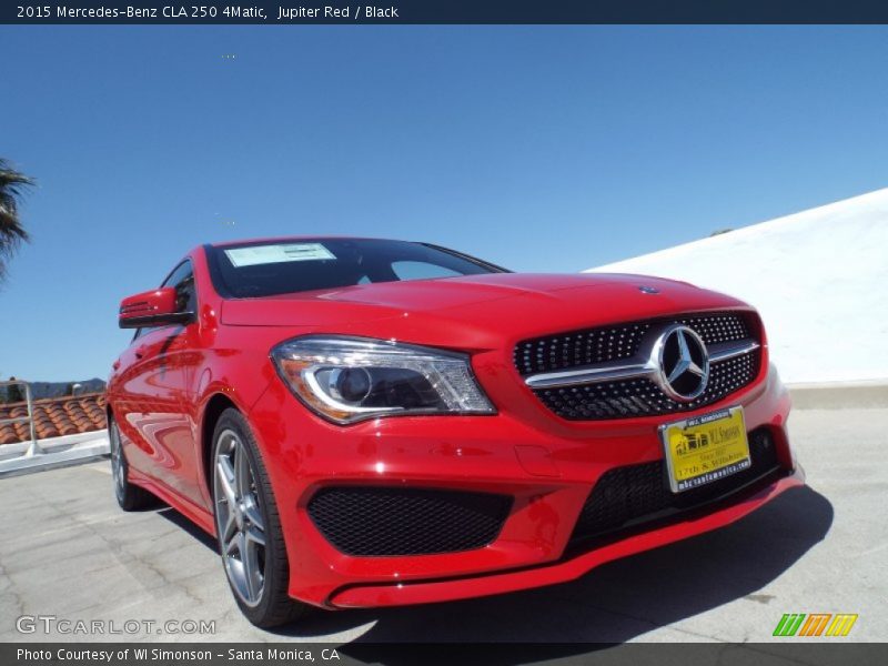 Jupiter Red / Black 2015 Mercedes-Benz CLA 250 4Matic