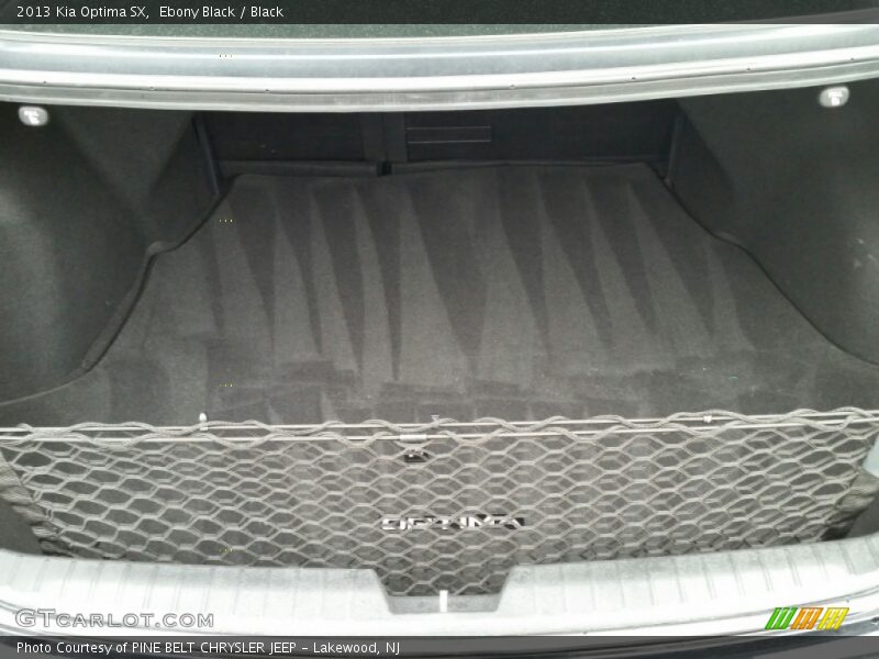 Ebony Black / Black 2013 Kia Optima SX