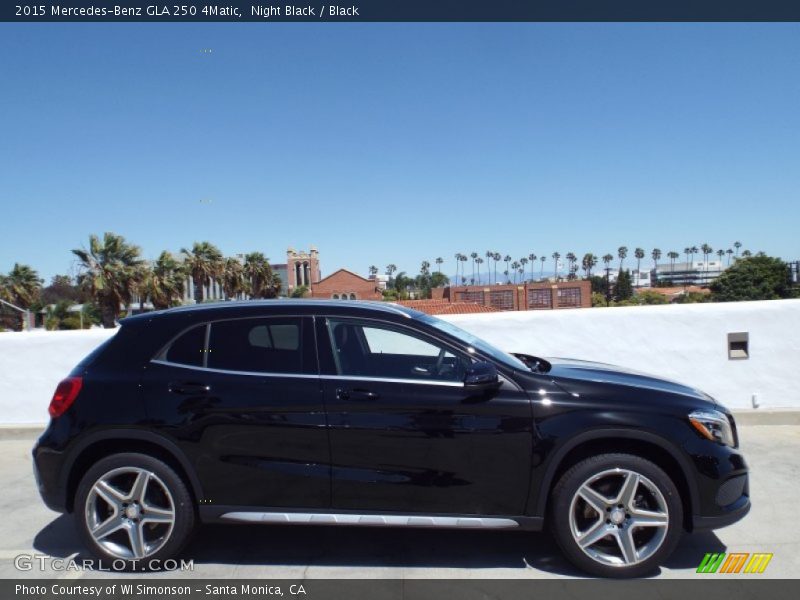 Night Black / Black 2015 Mercedes-Benz GLA 250 4Matic