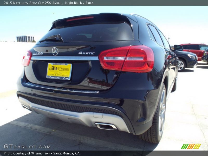 Night Black / Black 2015 Mercedes-Benz GLA 250 4Matic