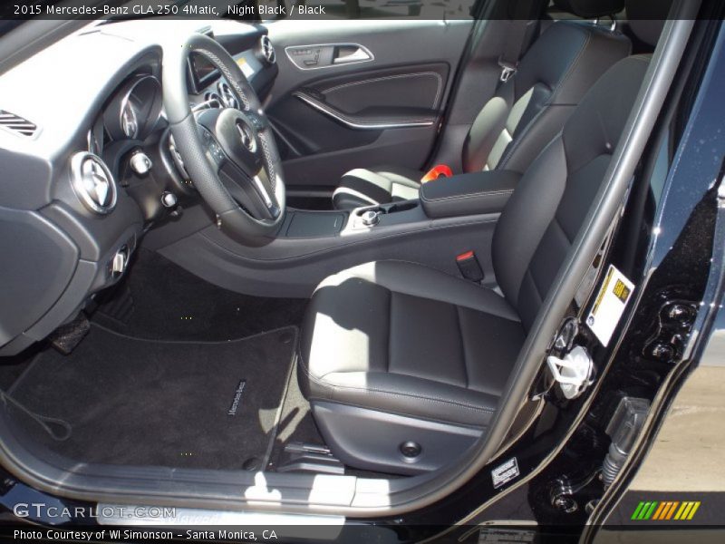 Night Black / Black 2015 Mercedes-Benz GLA 250 4Matic