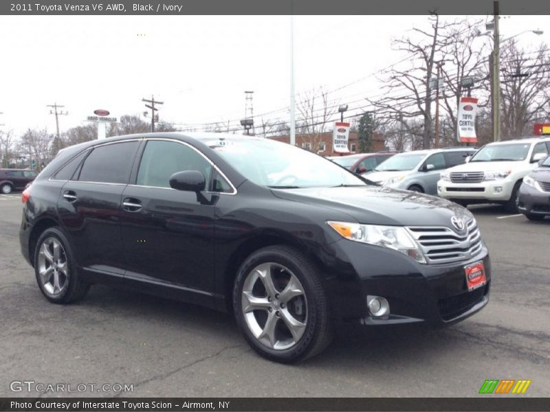 Black / Ivory 2011 Toyota Venza V6 AWD