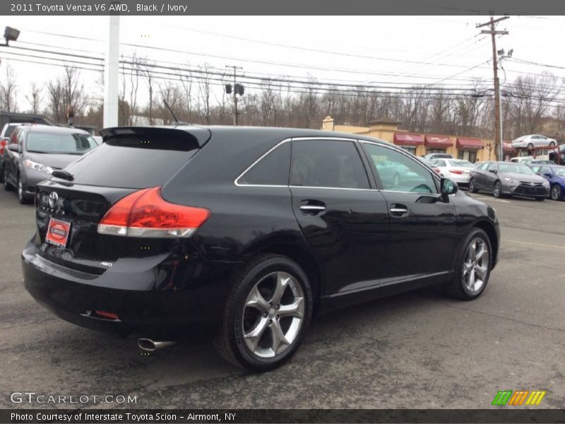 Black / Ivory 2011 Toyota Venza V6 AWD