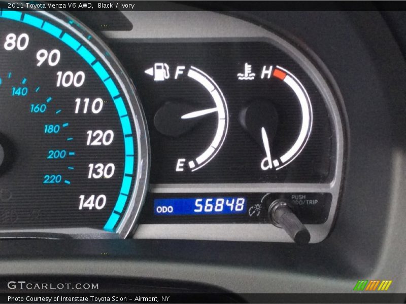 Black / Ivory 2011 Toyota Venza V6 AWD