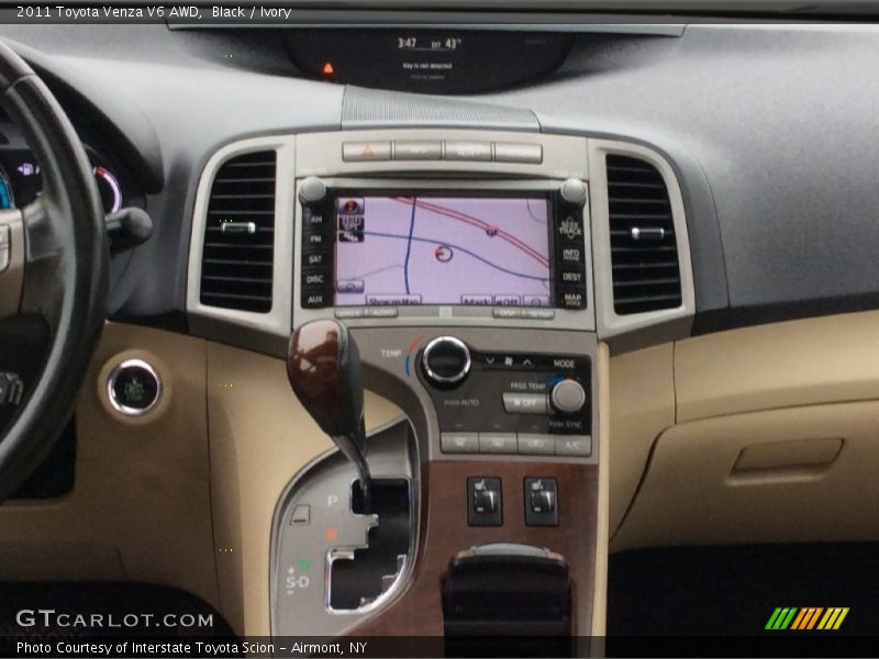 Black / Ivory 2011 Toyota Venza V6 AWD