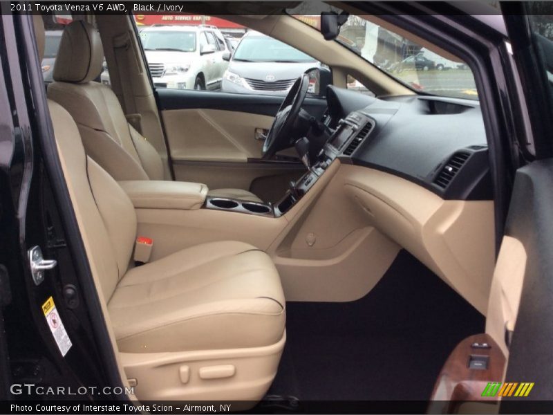 Black / Ivory 2011 Toyota Venza V6 AWD