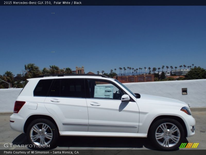 Polar White / Black 2015 Mercedes-Benz GLK 350