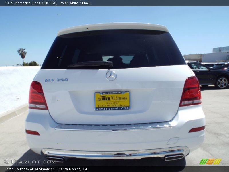 Polar White / Black 2015 Mercedes-Benz GLK 350