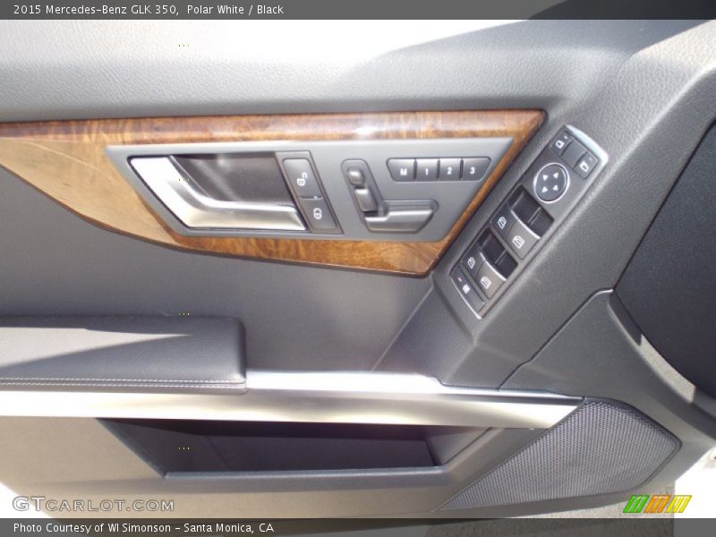 Polar White / Black 2015 Mercedes-Benz GLK 350
