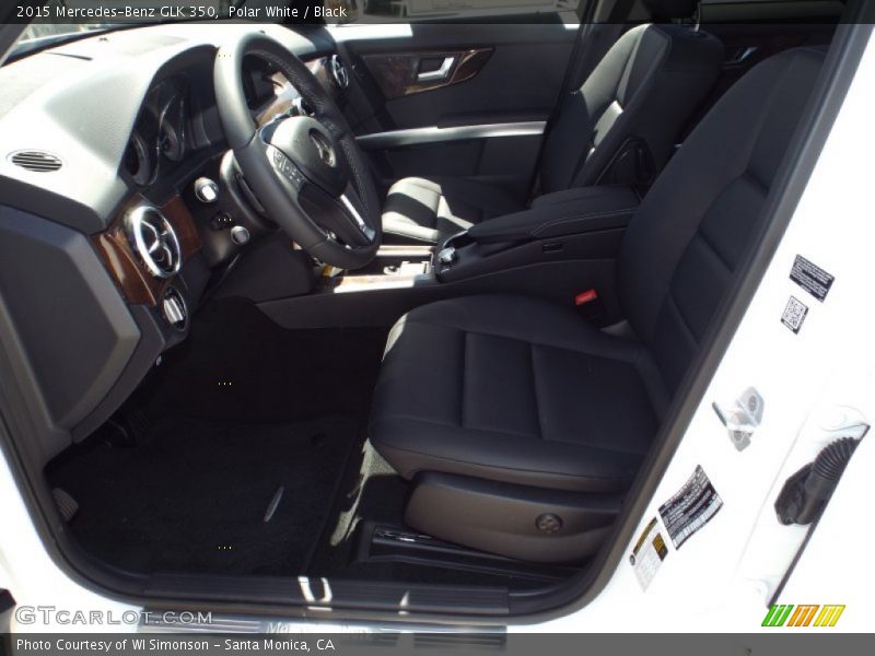 Polar White / Black 2015 Mercedes-Benz GLK 350