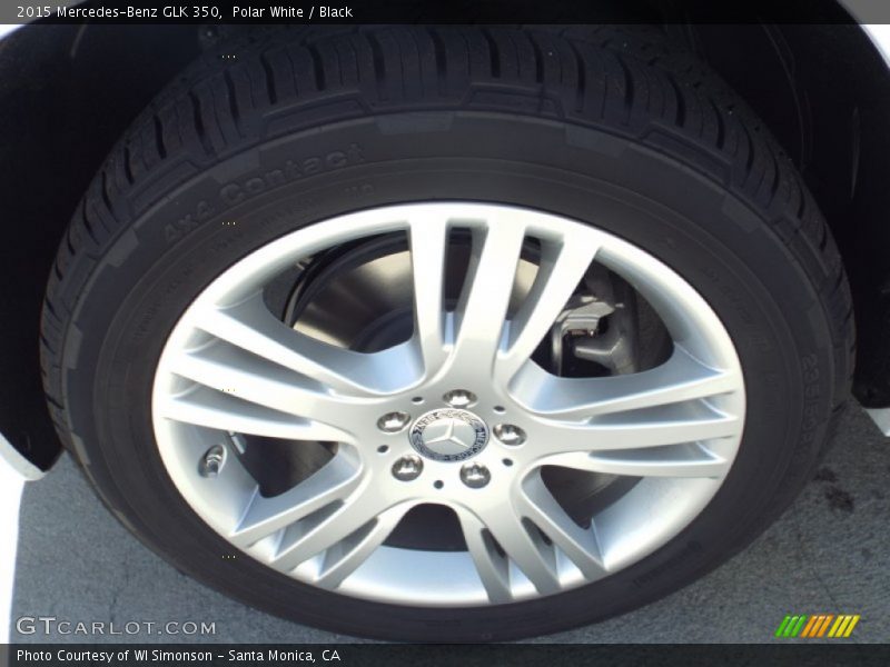 Polar White / Black 2015 Mercedes-Benz GLK 350