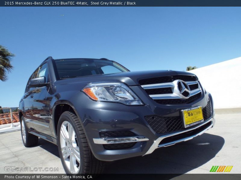 Steel Grey Metallic / Black 2015 Mercedes-Benz GLK 250 BlueTEC 4Matic