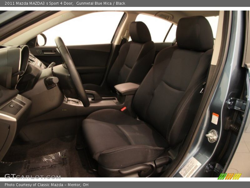 Gunmetal Blue Mica / Black 2011 Mazda MAZDA3 s Sport 4 Door