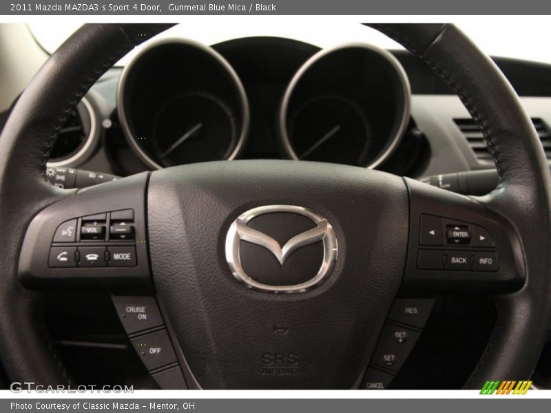  2011 MAZDA3 s Sport 4 Door Steering Wheel