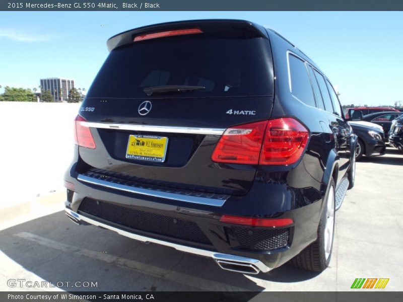 Black / Black 2015 Mercedes-Benz GL 550 4Matic