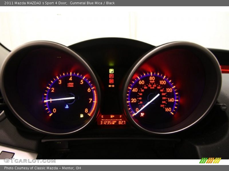  2011 MAZDA3 s Sport 4 Door s Sport 4 Door Gauges