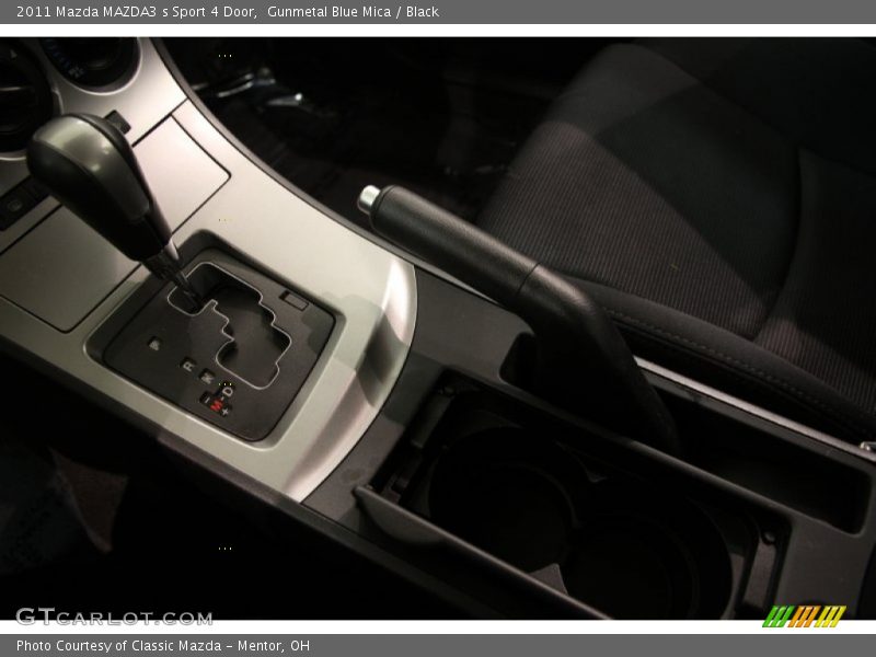 Gunmetal Blue Mica / Black 2011 Mazda MAZDA3 s Sport 4 Door