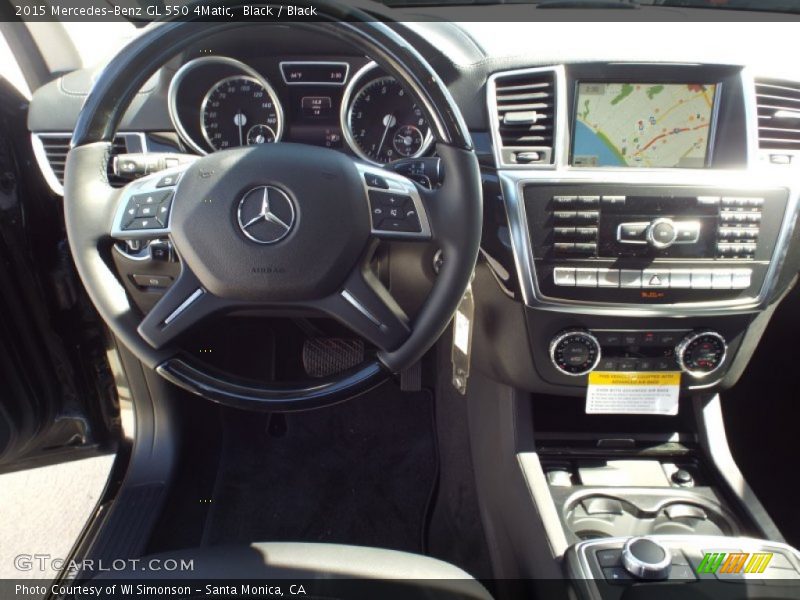 Black / Black 2015 Mercedes-Benz GL 550 4Matic