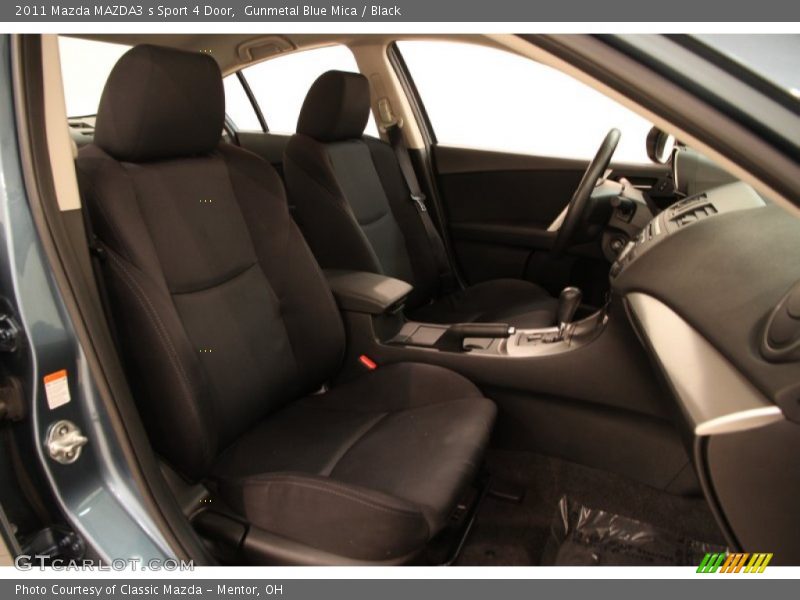Gunmetal Blue Mica / Black 2011 Mazda MAZDA3 s Sport 4 Door