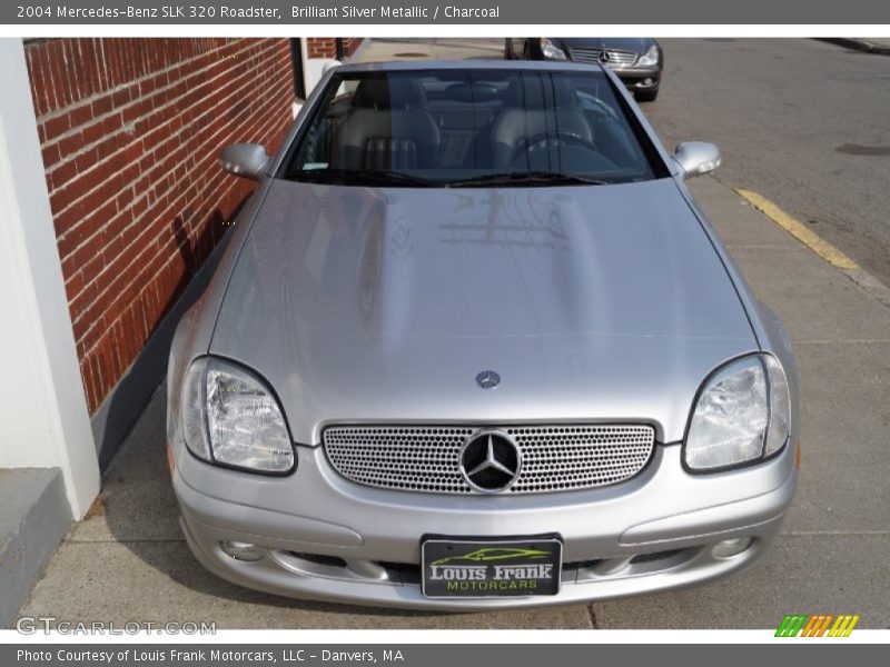 Brilliant Silver Metallic / Charcoal 2004 Mercedes-Benz SLK 320 Roadster