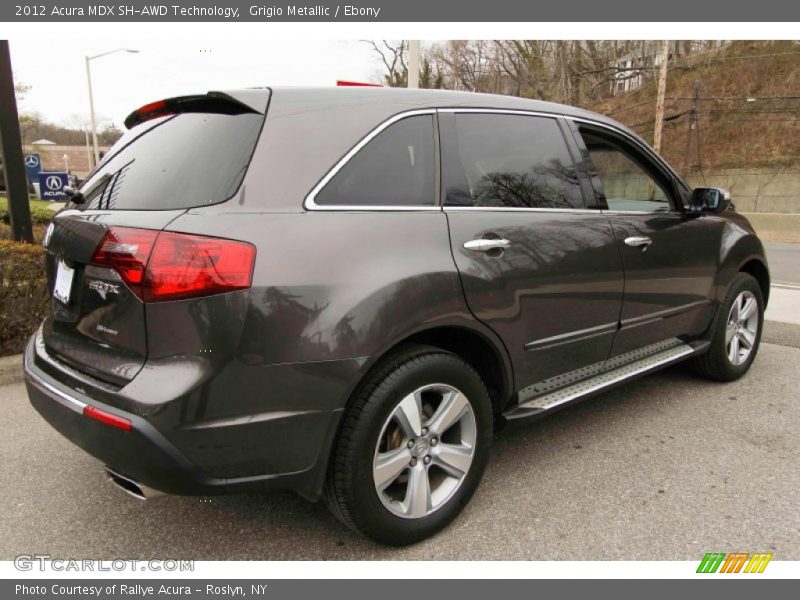 Grigio Metallic / Ebony 2012 Acura MDX SH-AWD Technology