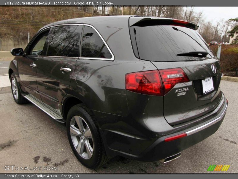 Grigio Metallic / Ebony 2012 Acura MDX SH-AWD Technology
