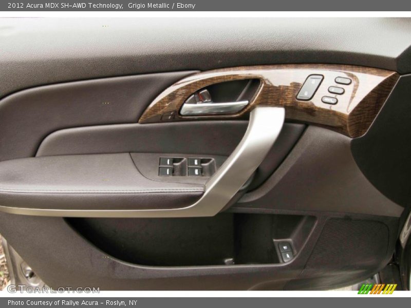 Grigio Metallic / Ebony 2012 Acura MDX SH-AWD Technology