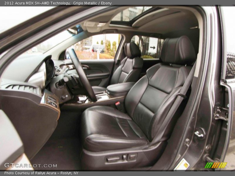 Grigio Metallic / Ebony 2012 Acura MDX SH-AWD Technology