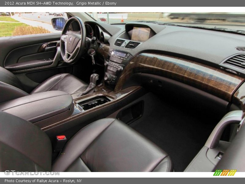 Grigio Metallic / Ebony 2012 Acura MDX SH-AWD Technology