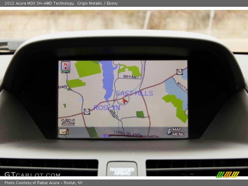 Grigio Metallic / Ebony 2012 Acura MDX SH-AWD Technology