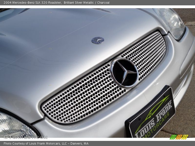 Brilliant Silver Metallic / Charcoal 2004 Mercedes-Benz SLK 320 Roadster