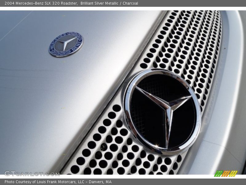 Brilliant Silver Metallic / Charcoal 2004 Mercedes-Benz SLK 320 Roadster