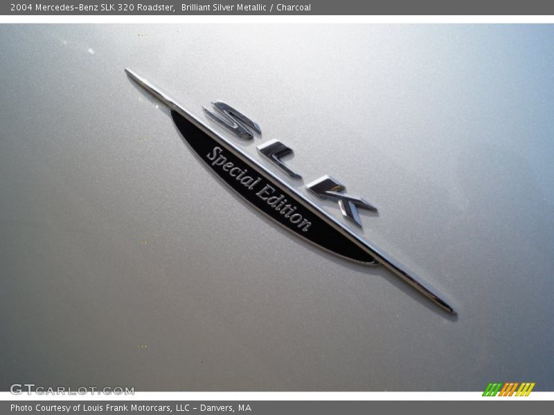 Brilliant Silver Metallic / Charcoal 2004 Mercedes-Benz SLK 320 Roadster