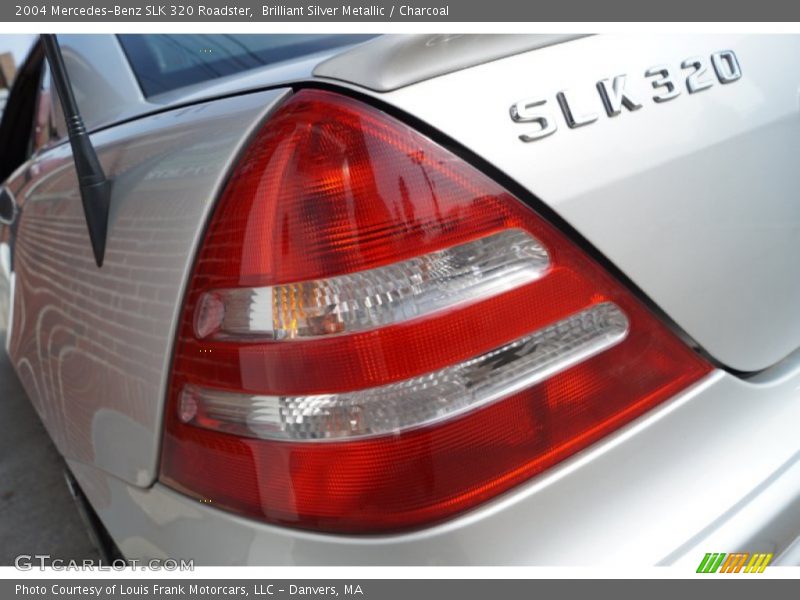 Brilliant Silver Metallic / Charcoal 2004 Mercedes-Benz SLK 320 Roadster