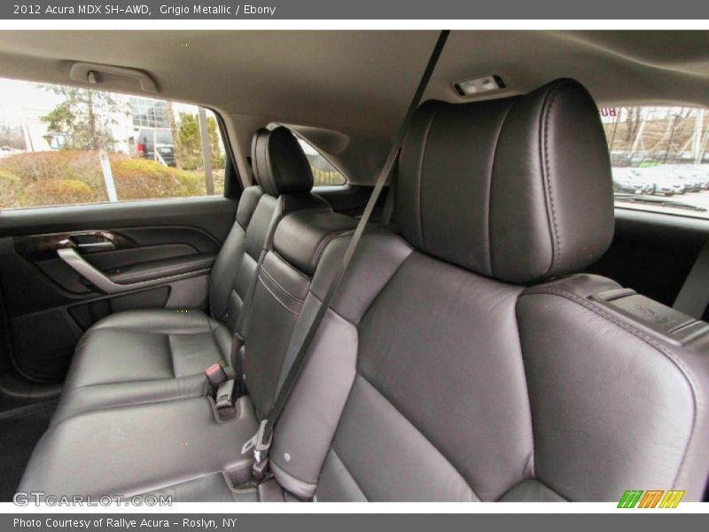 Grigio Metallic / Ebony 2012 Acura MDX SH-AWD