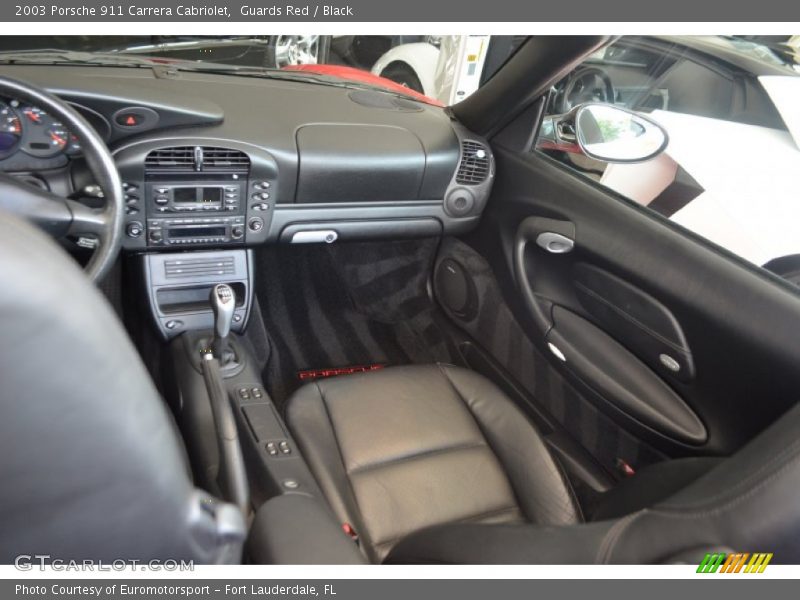 Guards Red / Black 2003 Porsche 911 Carrera Cabriolet