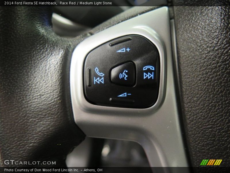 Race Red / Medium Light Stone 2014 Ford Fiesta SE Hatchback