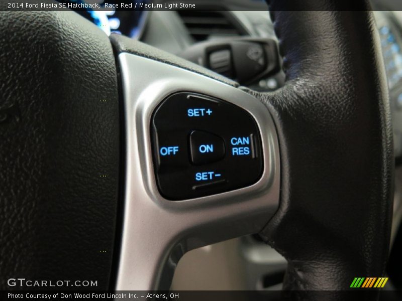Race Red / Medium Light Stone 2014 Ford Fiesta SE Hatchback