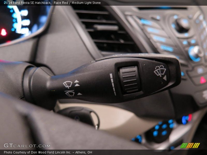 Race Red / Medium Light Stone 2014 Ford Fiesta SE Hatchback