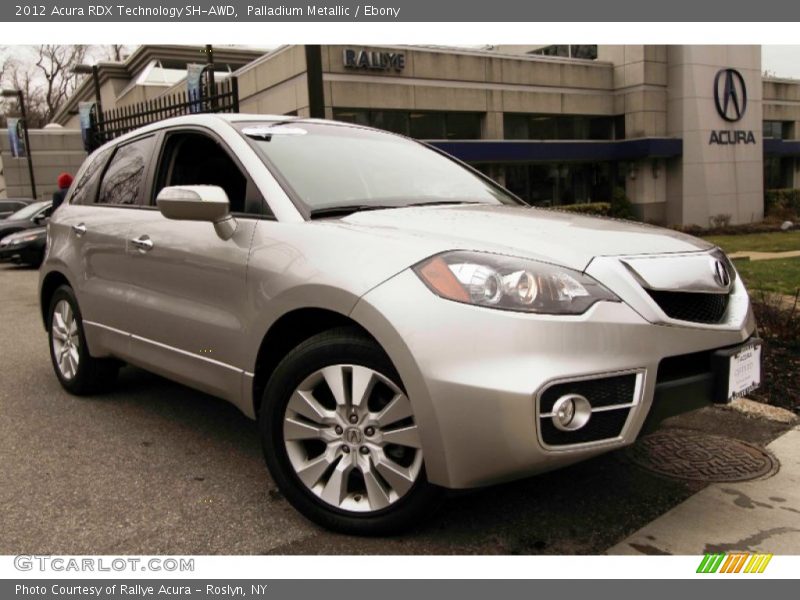 Palladium Metallic / Ebony 2012 Acura RDX Technology SH-AWD