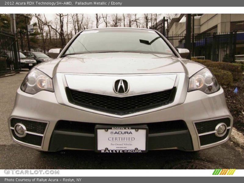Palladium Metallic / Ebony 2012 Acura RDX Technology SH-AWD