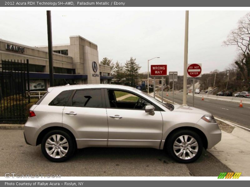 Palladium Metallic / Ebony 2012 Acura RDX Technology SH-AWD