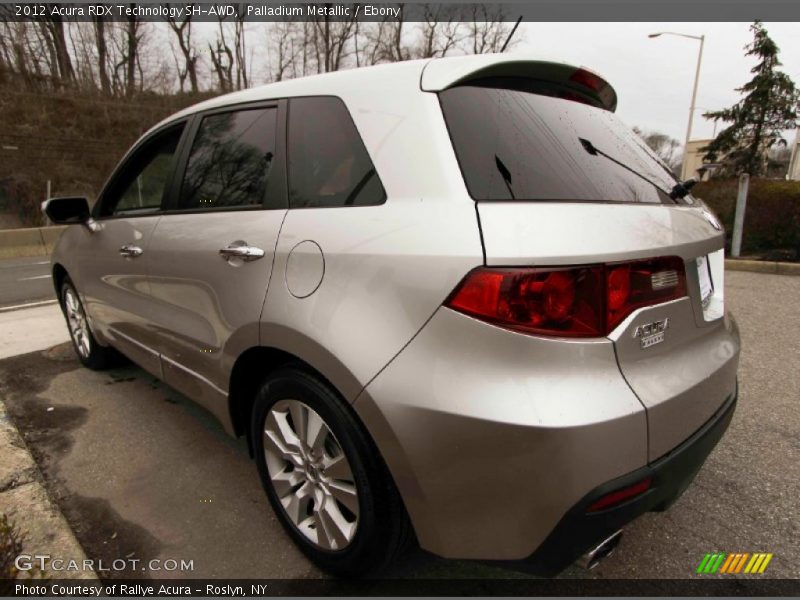 Palladium Metallic / Ebony 2012 Acura RDX Technology SH-AWD