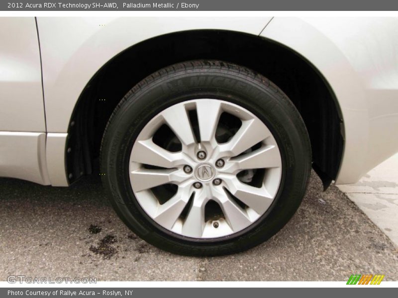 Palladium Metallic / Ebony 2012 Acura RDX Technology SH-AWD